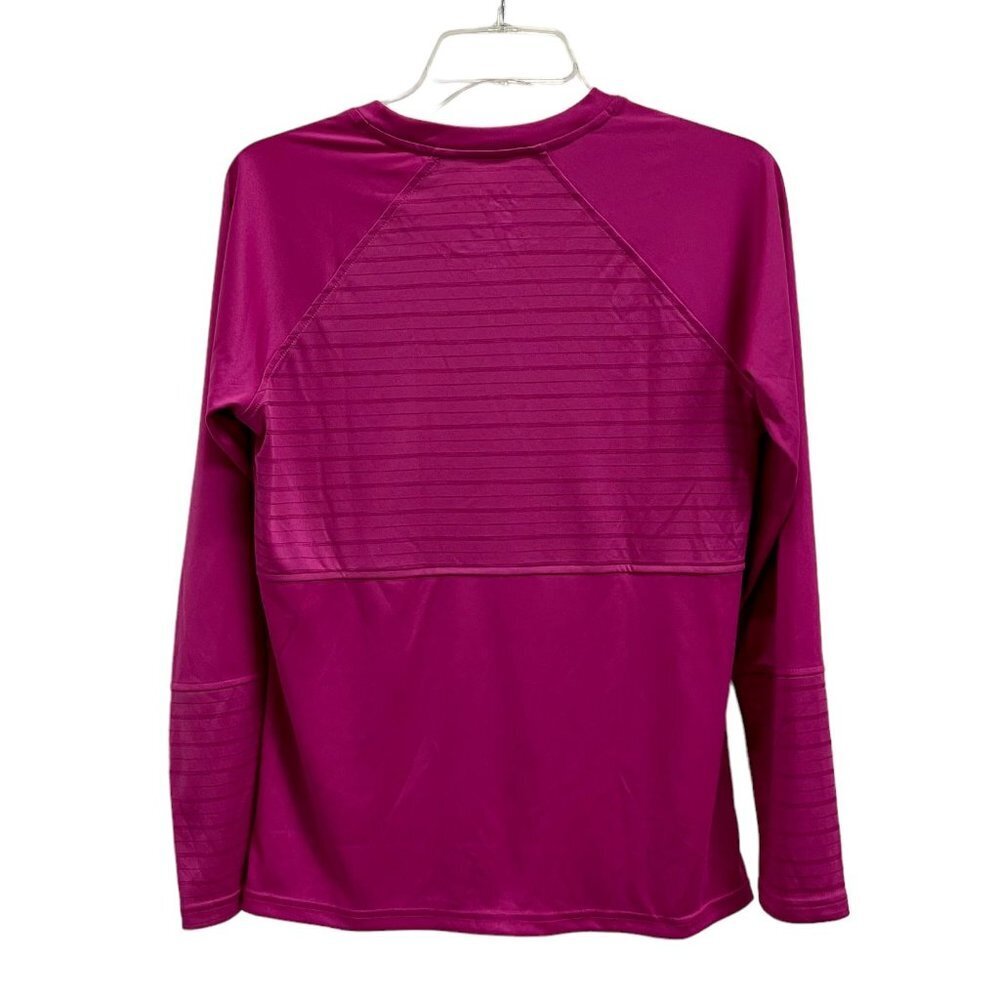 Speedo Women Long Sleeve Rash Guard Rashguard Shirt Top Pullover - Picture 2 of 12